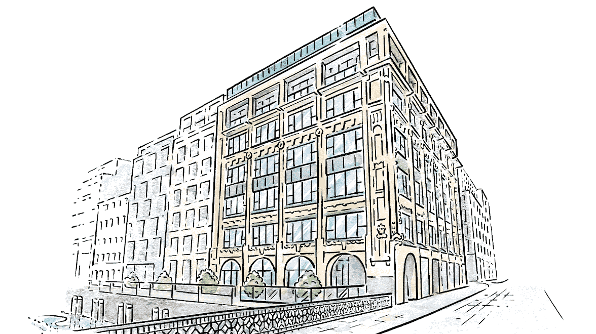 Illustration Metzler Private Banking Hamburg