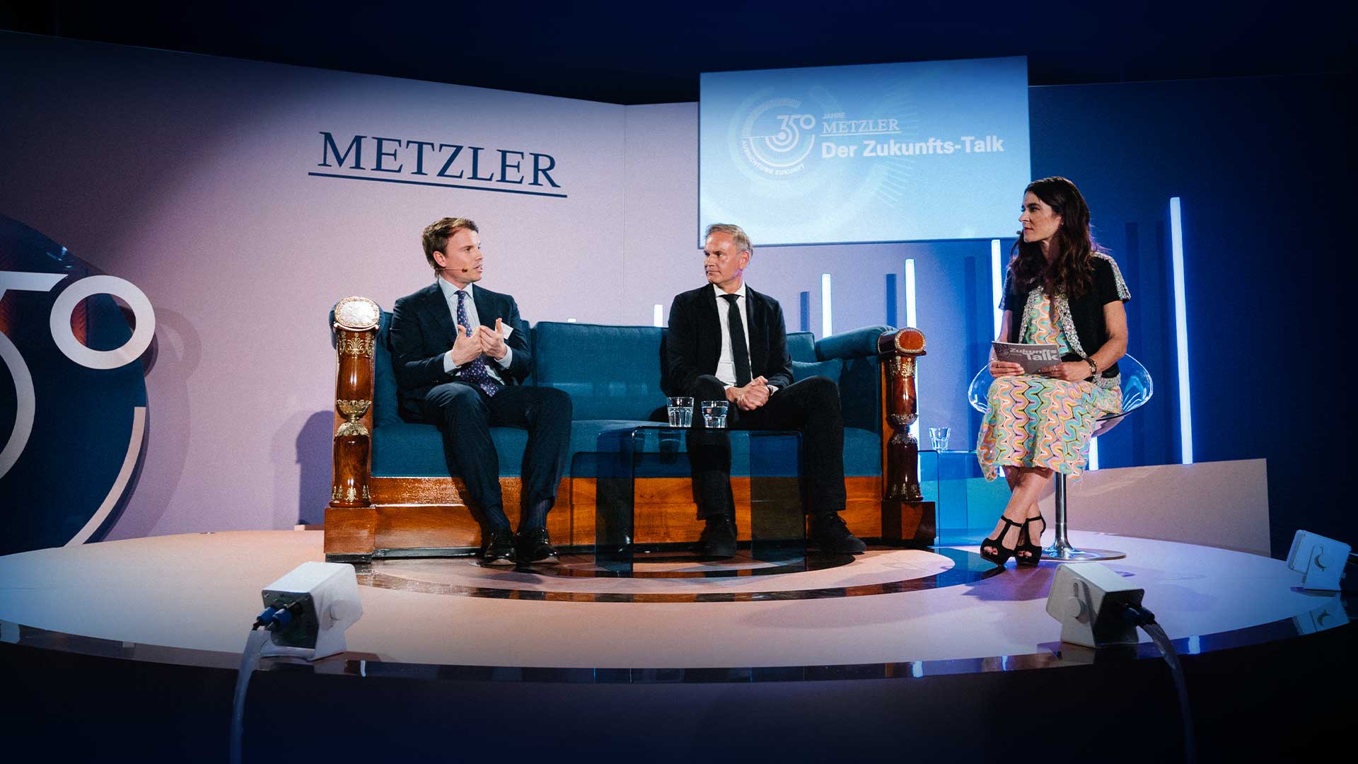 Zukunfts-Talk in Stuttgart mit Franz von Metzler und Oliver Blome