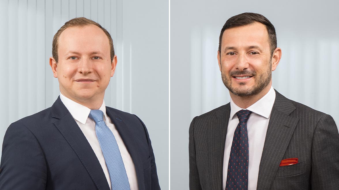 Boris Anbinder, Portfoliomanagement Equities und Lorenzo Carcano, Co-Head des Teams Equities