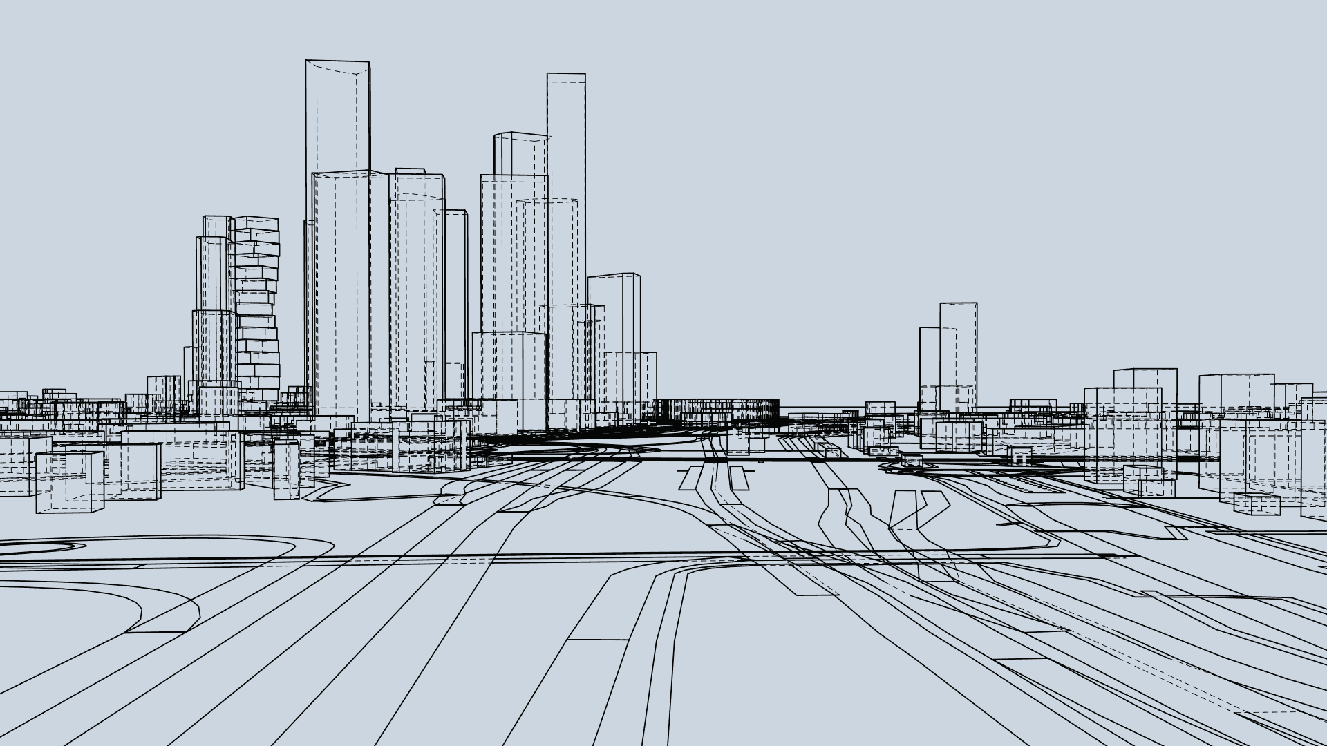 Infrastrukturzeichnung