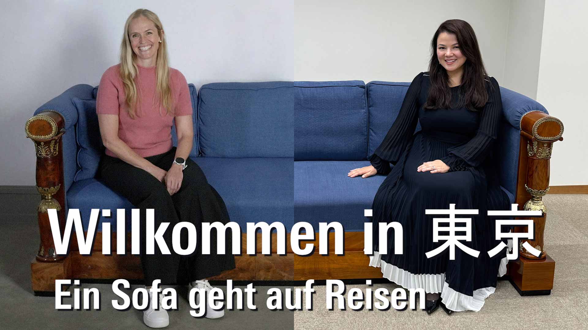 Ein Sofa geht auf Reisen