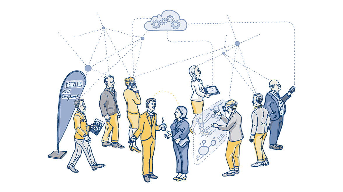 Illustration Insight Blockchain