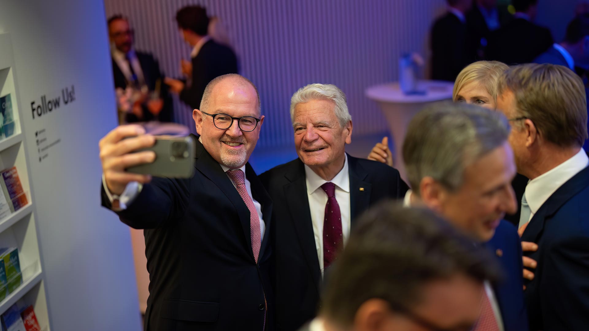 Festakt - Dr. Gauck beim Empfang im Historischen Museum Frankfurt